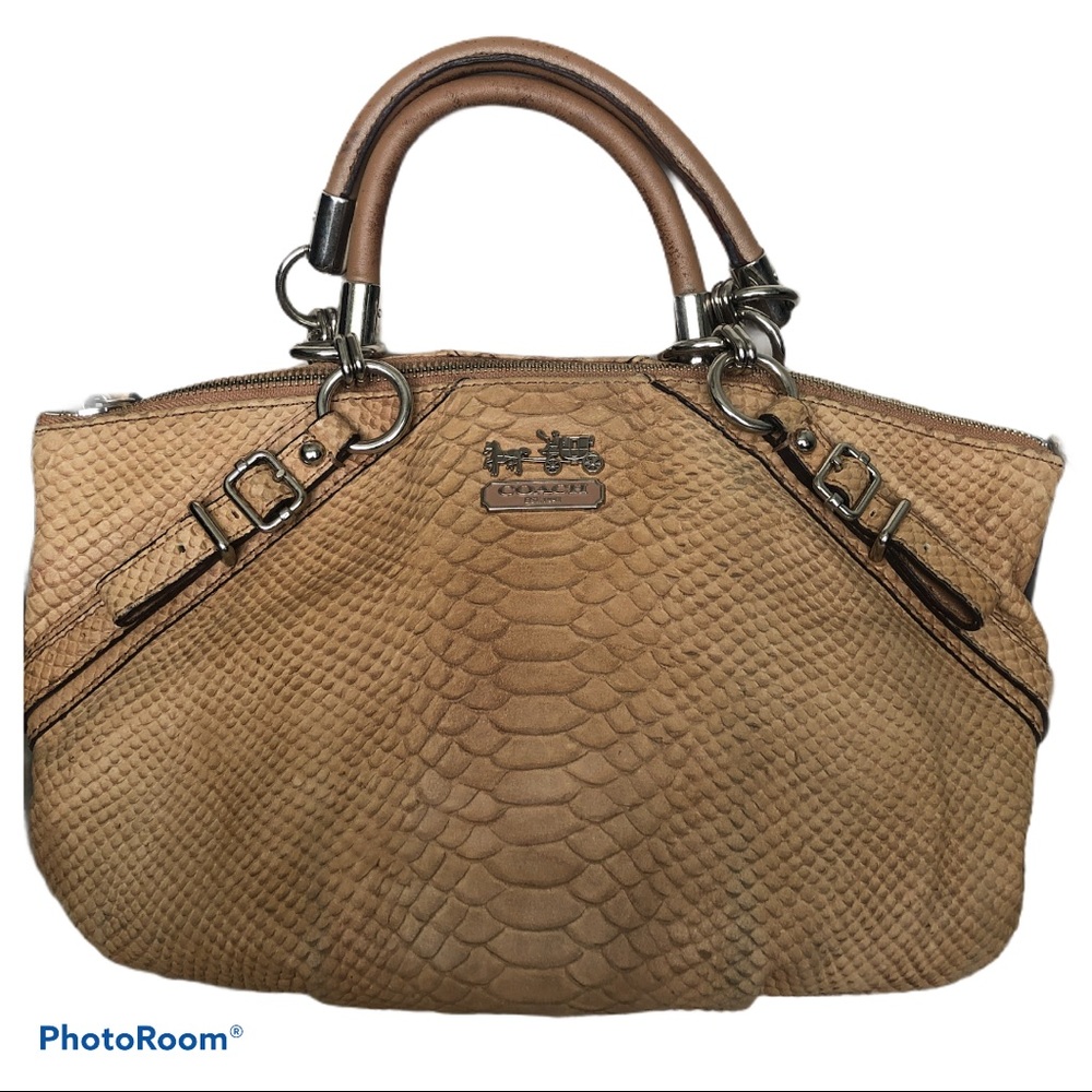 Vintage Coach Madison Exotic Collection Sophia Bag